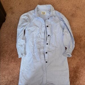 Scotch & Soda Blue Striped Casual Dress